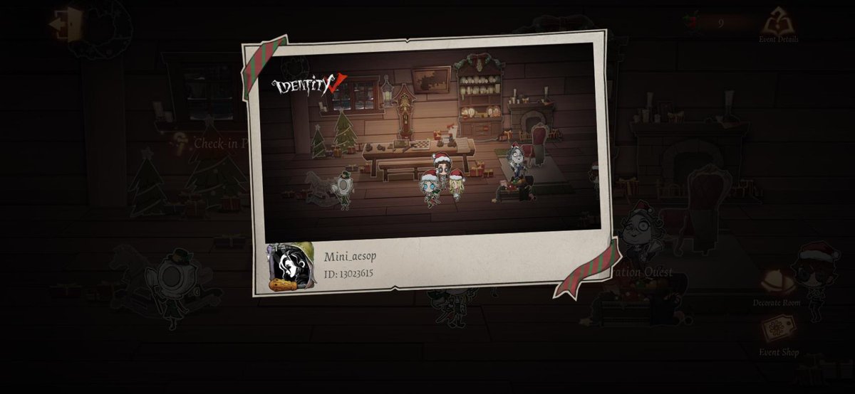lucaapee's tweet photo. I'm playing Identity V. Fancy a game? https://t.co/A8W321injv