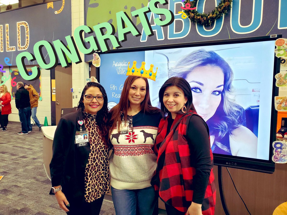 VirginiaREADs's tweet photo. Congratulations to this amazing R180 teacher turned Spotlight teacher today! @Valles_Stars brings out the absolute best in kids @CFISDLieder! @MrsLizDeLeon @MrsMariaTrejo @CFISDELs @InterventionIan https://t.co/ADpTK9gtsn