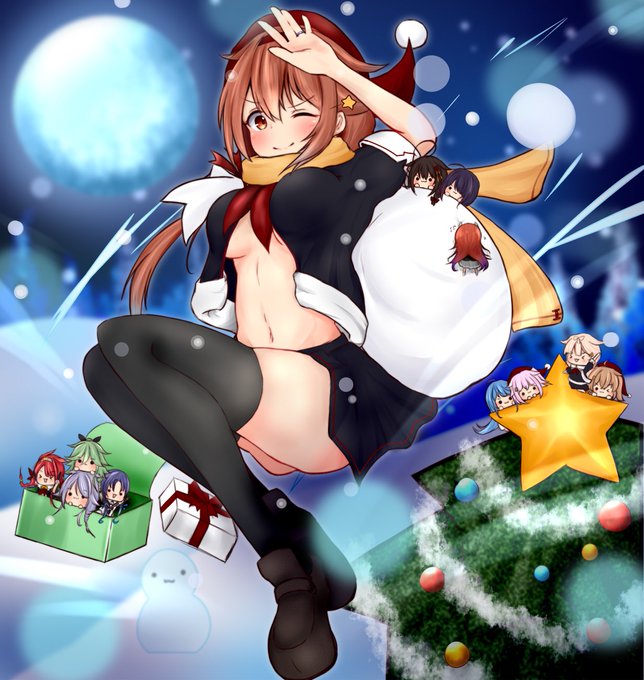 去年のクリスマス絵
未だに個人的にこれを超える絵は描けないと思っててずっと悩んでるけど今年もちゃんとクリスマスは描く...
せめて見劣りしないレベルに... 