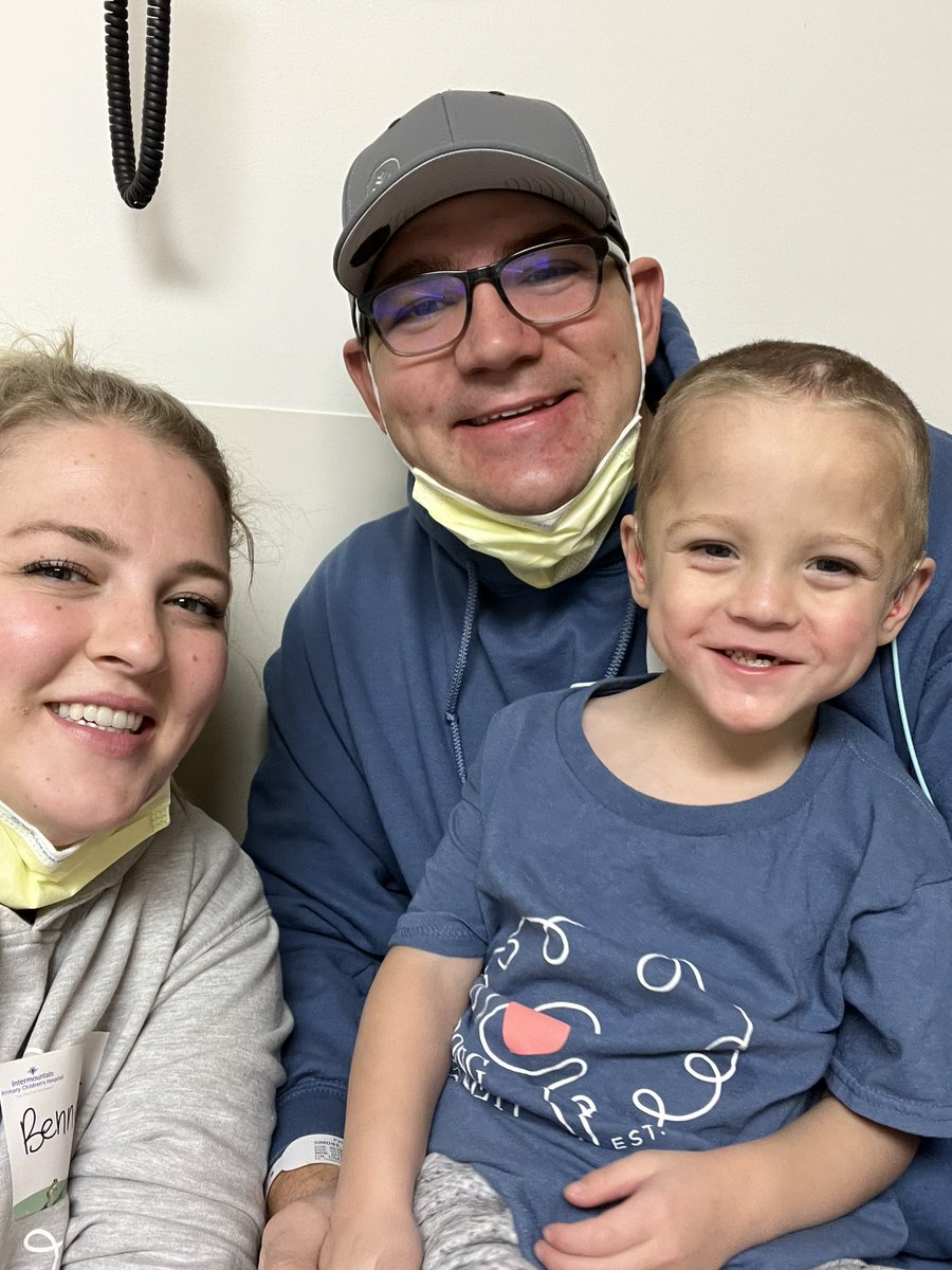 MichaelSimons47's tweet photo. Dear @Harry_Styles,

Thank you for writing the song Sweet Creature. Our 4 year old son is obsessed with this song. He had neurosurgery today and it’s the only thing that will keep him calm. 😂

Little man crushed it today and is now on the road to recovery!

#stronglikebennett https://t.co/FFCZlKXzRM