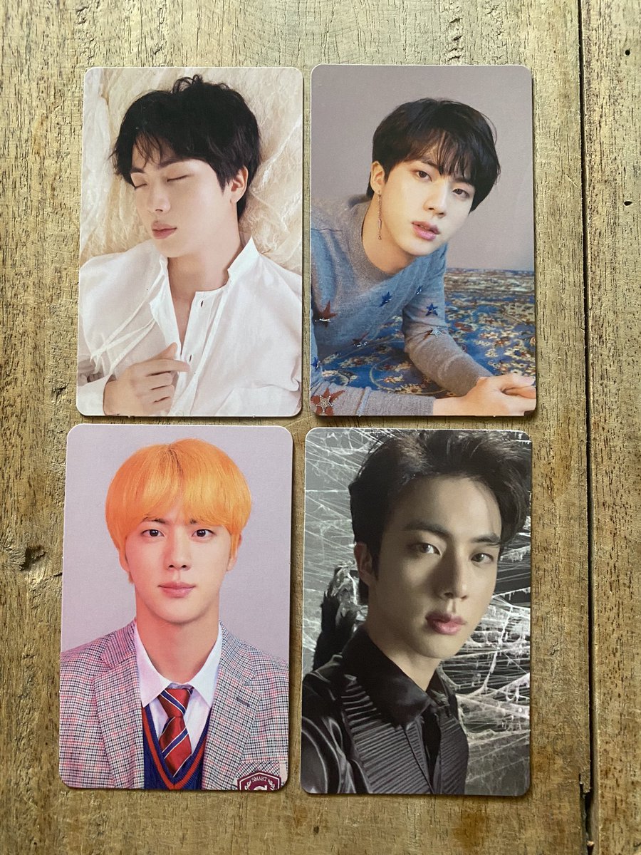 kooIIectors's tweet photo. 《 wts lfb bts ph #tinderohades ☻ 》  

‣ random seokjin pcs
𓂋 prices and condis on the pic
𓂋 sold as a set but can tingi
𓂋 mop : gcash
𓂋 mod : jnt/flash exp only!

‣ reply/dm to claim ^^
‣ jin map of the soul 7 mots7 ver version 4 panginoo tear o u ans l photocard pc https://t.co/Qx7Os0XwNu