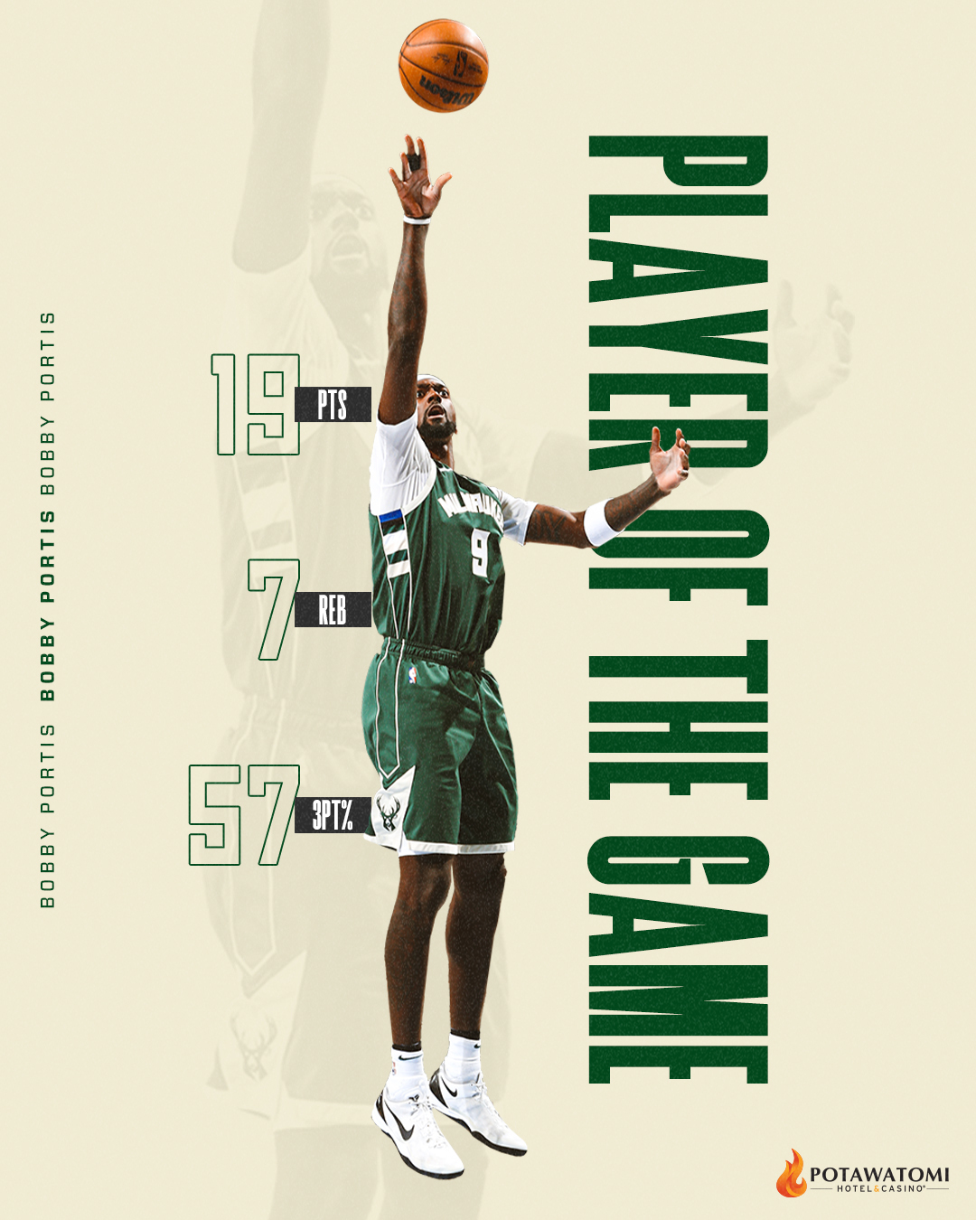 Bobby Portis Basketball Paper Poster Bucks - Bobby Portis - Posters and Art  Prints