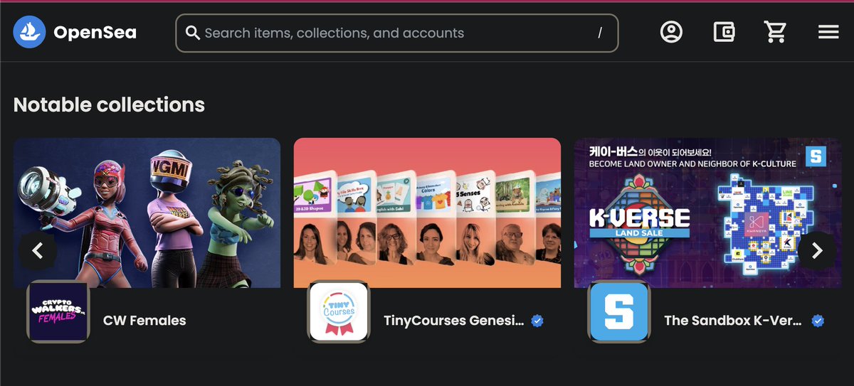 walkerworld_'s tweet photo. Here's to Cryptowalkers: Females being in the Top #10 trending &amp; on the front page in notable collections on @OpenSea 🥳

This is just the beginning 🚀

#NFTs #NFTCommunity #OpenSea https://t.co/8koCIPO9DV