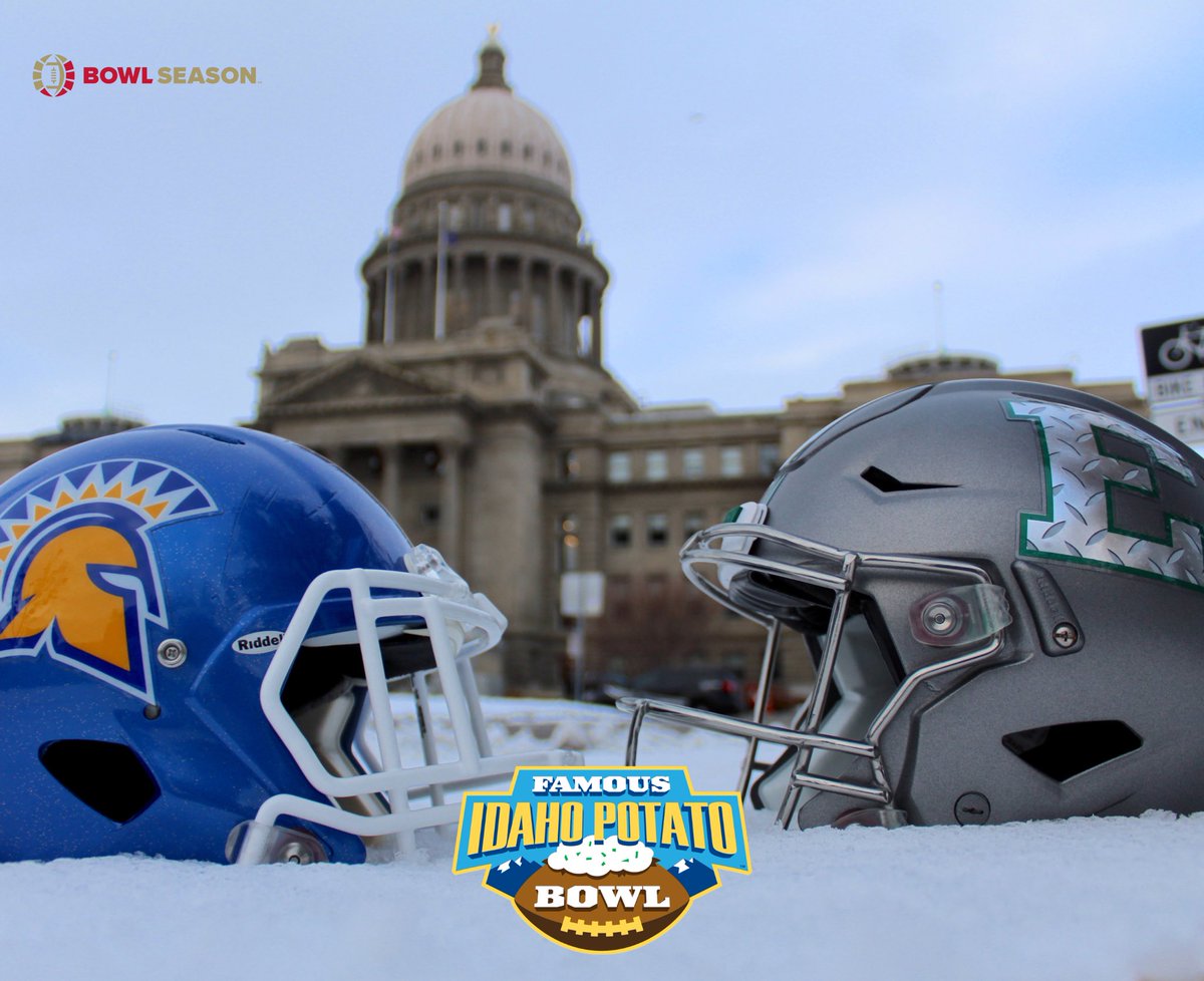 Feels like it’s 1987…. 
See y’all soon 🥔

#potatobowl | #bowlseason🏈 
#etough X #allspartans