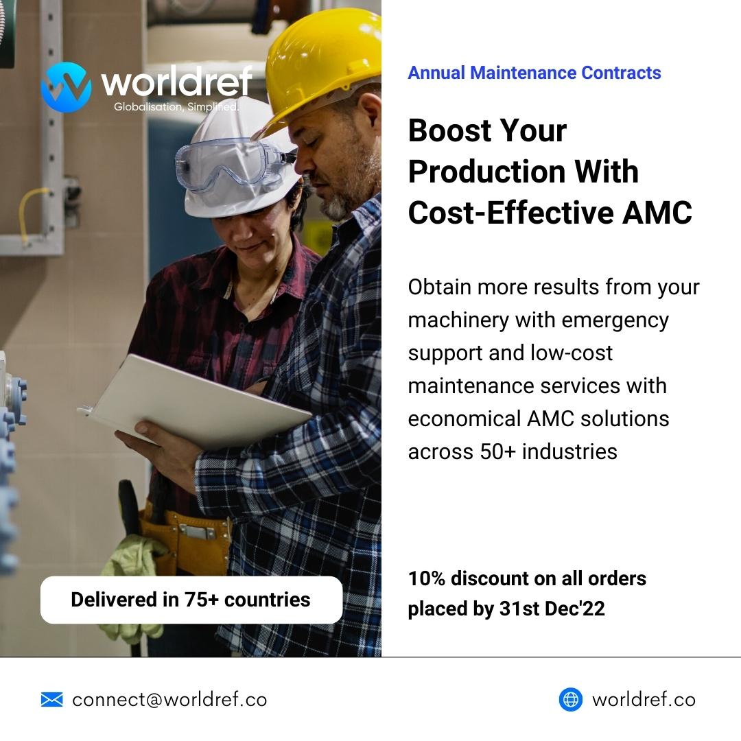 Get more out of your plants & machineries with emergency support and low-cost maintenance services across the globe with economical AMC solutions 

Explore O&M, Refurbishment Services
rfr.bz/t5f0lsk

#operationandmaintenance #operation #maintenance #contractors