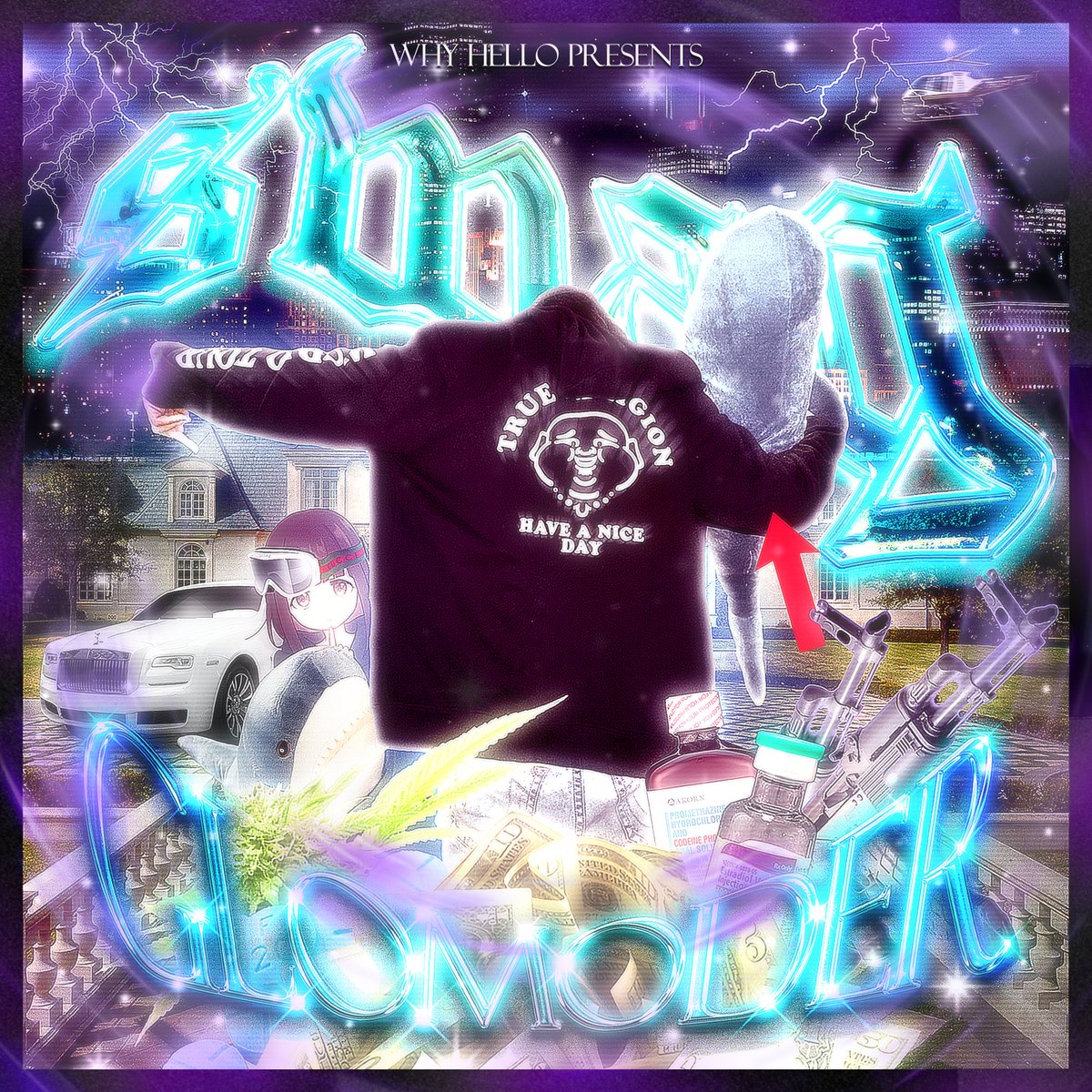 swagtastic666's tweet photo. Glomoder. 10 Tracks. 12/25. With help from Benji the Machine, Javier Spades, Taylor Morgan, 8fold, Syris, Preston N3wheart, and of course Why Hello Nation. https://t.co/iSf99weLH9