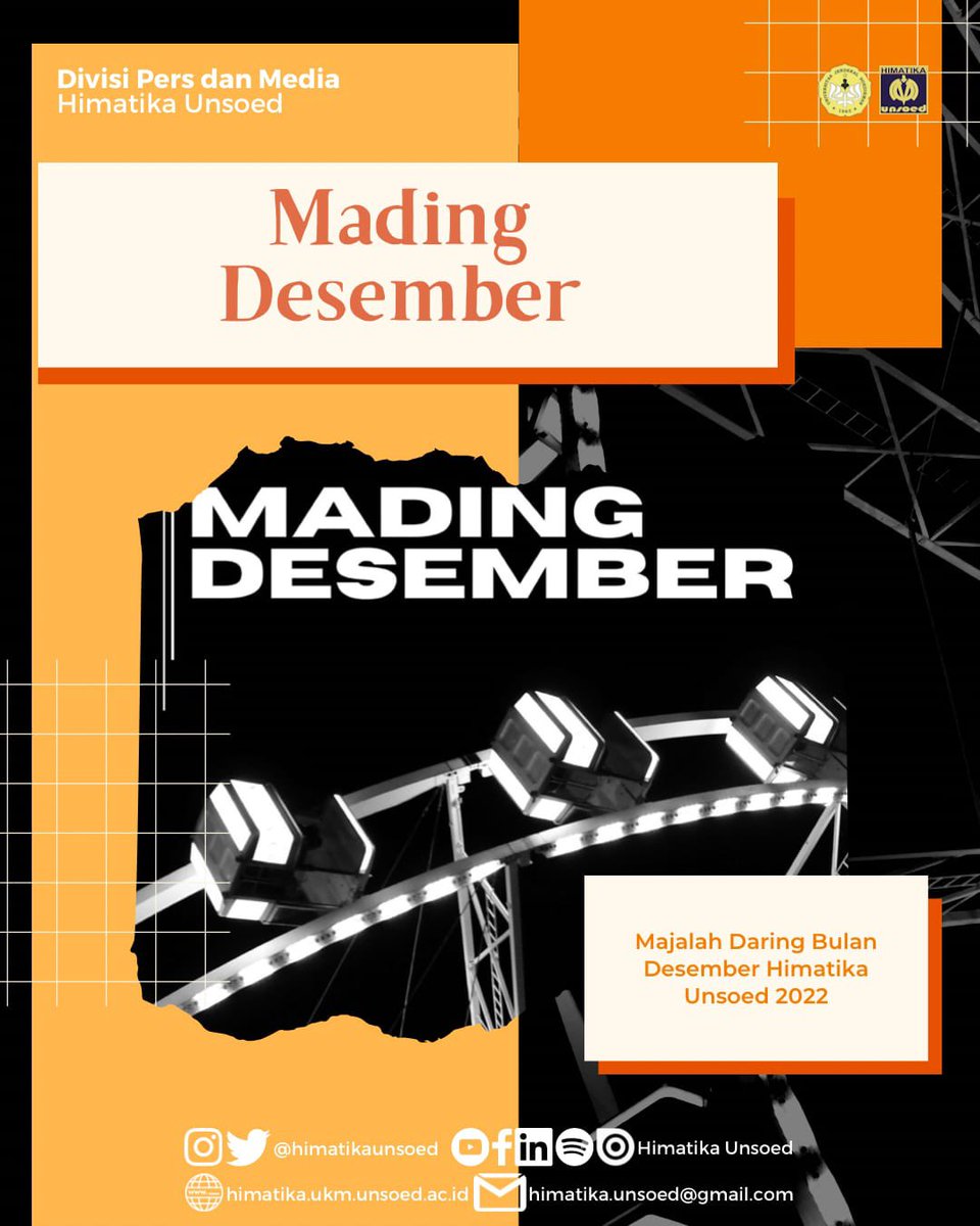 [MADING DESEMBER 2022]

Cuss langsung cek link dibawah 🏃🏃🏼‍♀️
Kalian bisa lihat lengkapnya versi PDF pada link dibawah ini
bit.ly/PDFMadingDesem…