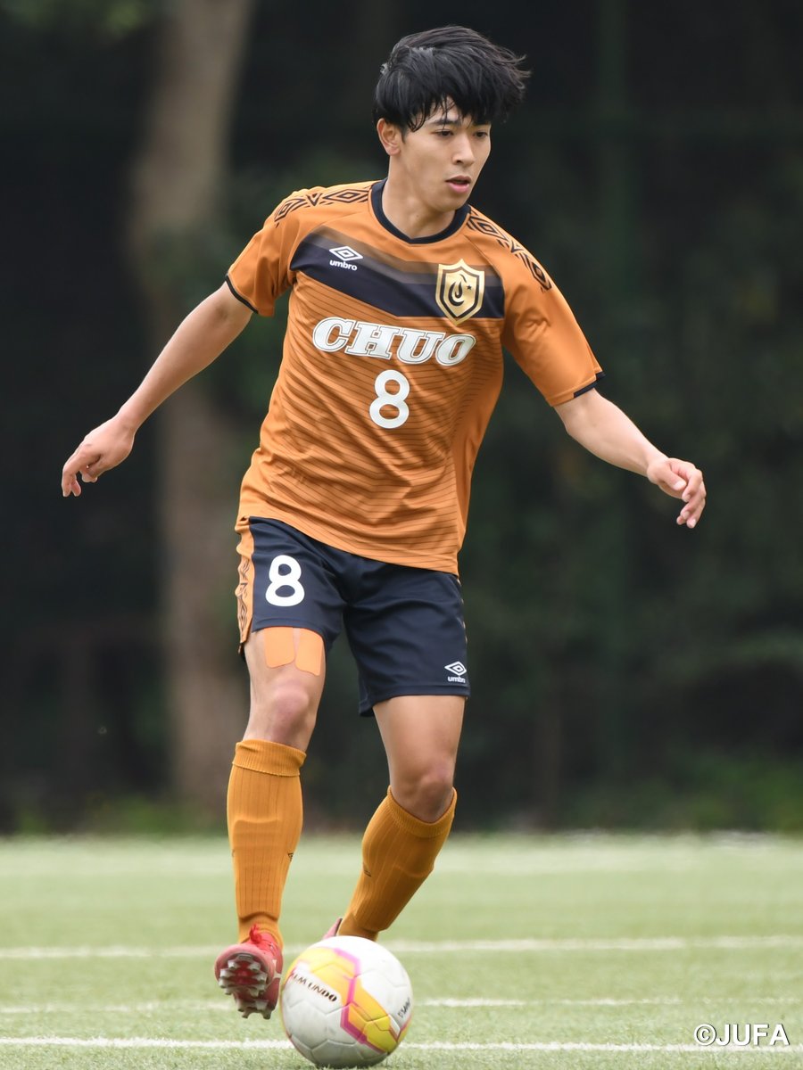 JUFA_kanto's tweet photo. 『【進路内定】中央大学・豊田歩選手、ロアッソ熊本 2023シーズン加入内定のお知らせ』
https://t.co/RmYenoUy0C

#jufa #大学サッカー
#ロアッソ熊本
@chuo_univ_fc 
@roassoofficial https://t.co/6I7z1BZssy