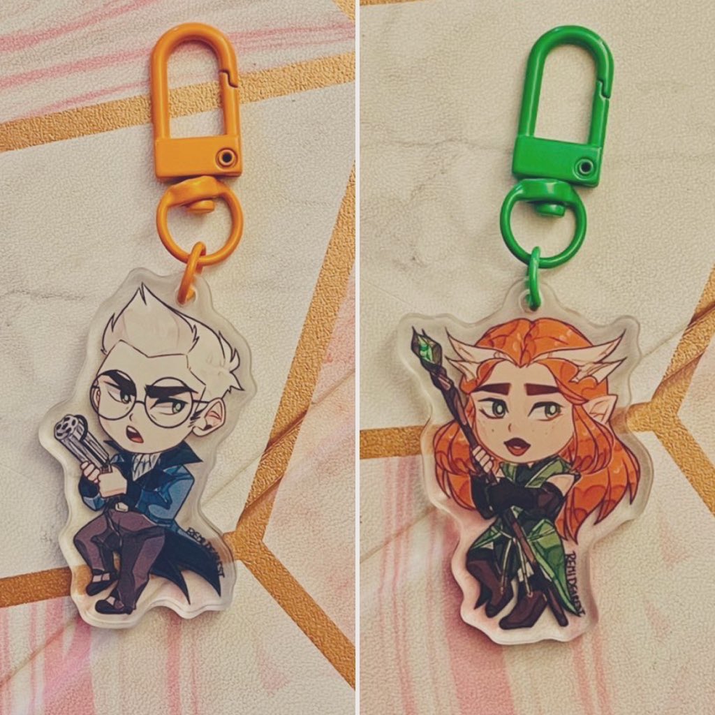 remi_dearest's tweet photo. New Vox Machina trailer? Post baby vox keychains 👀✨#CriticalRole #lovm #voxmachina https://t.co/ut1RoyoWTi