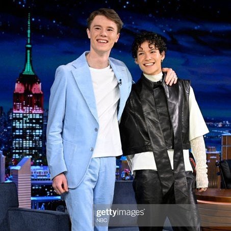 sunsetharmonies's tweet photo. from their first                              to the
young royals                        jimmy fallon 
event together                              show https://t.co/JSSXI8CHn8