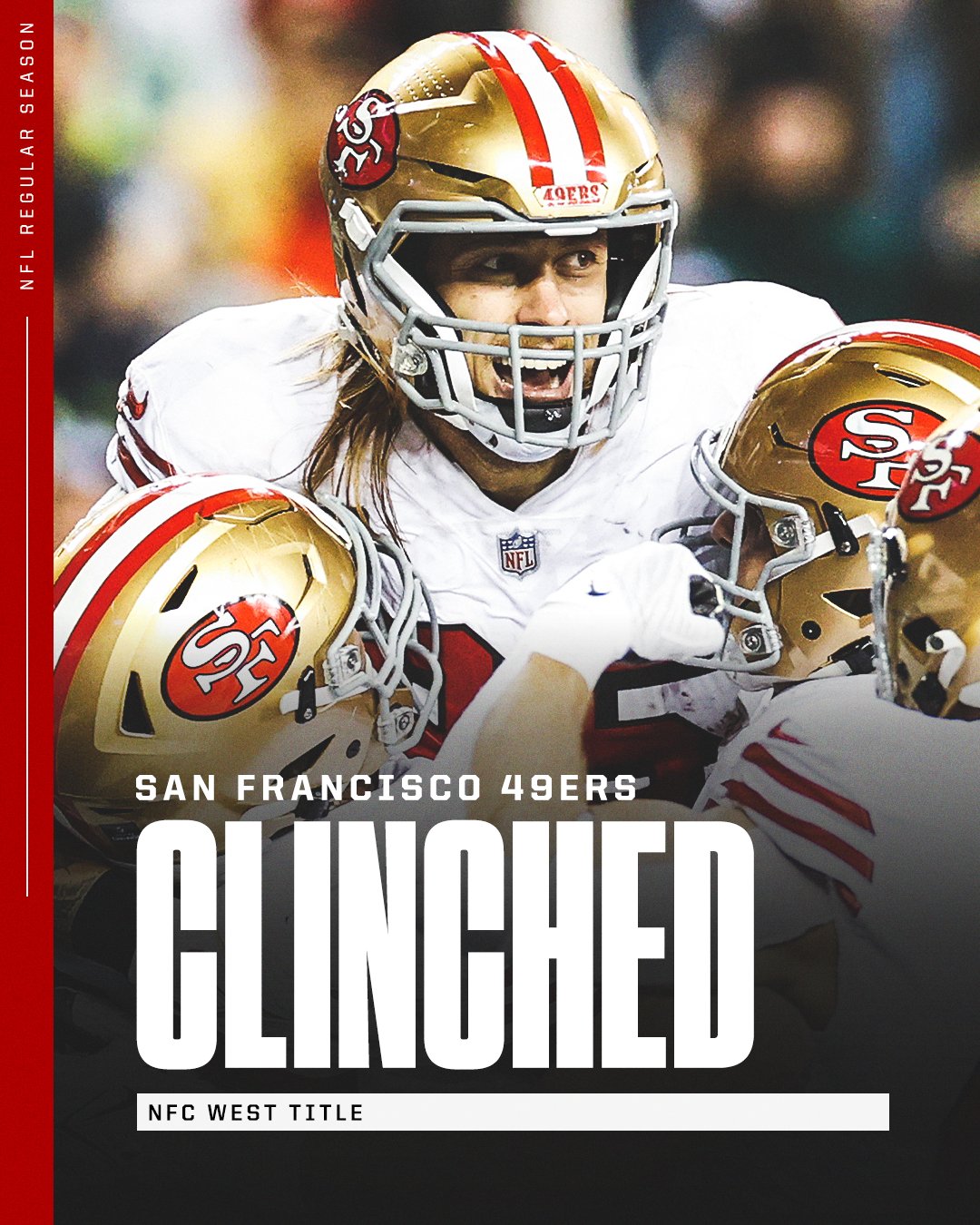 ESPN on Twitter "The 49ers are your NFC West champs! 💪 https//t.co