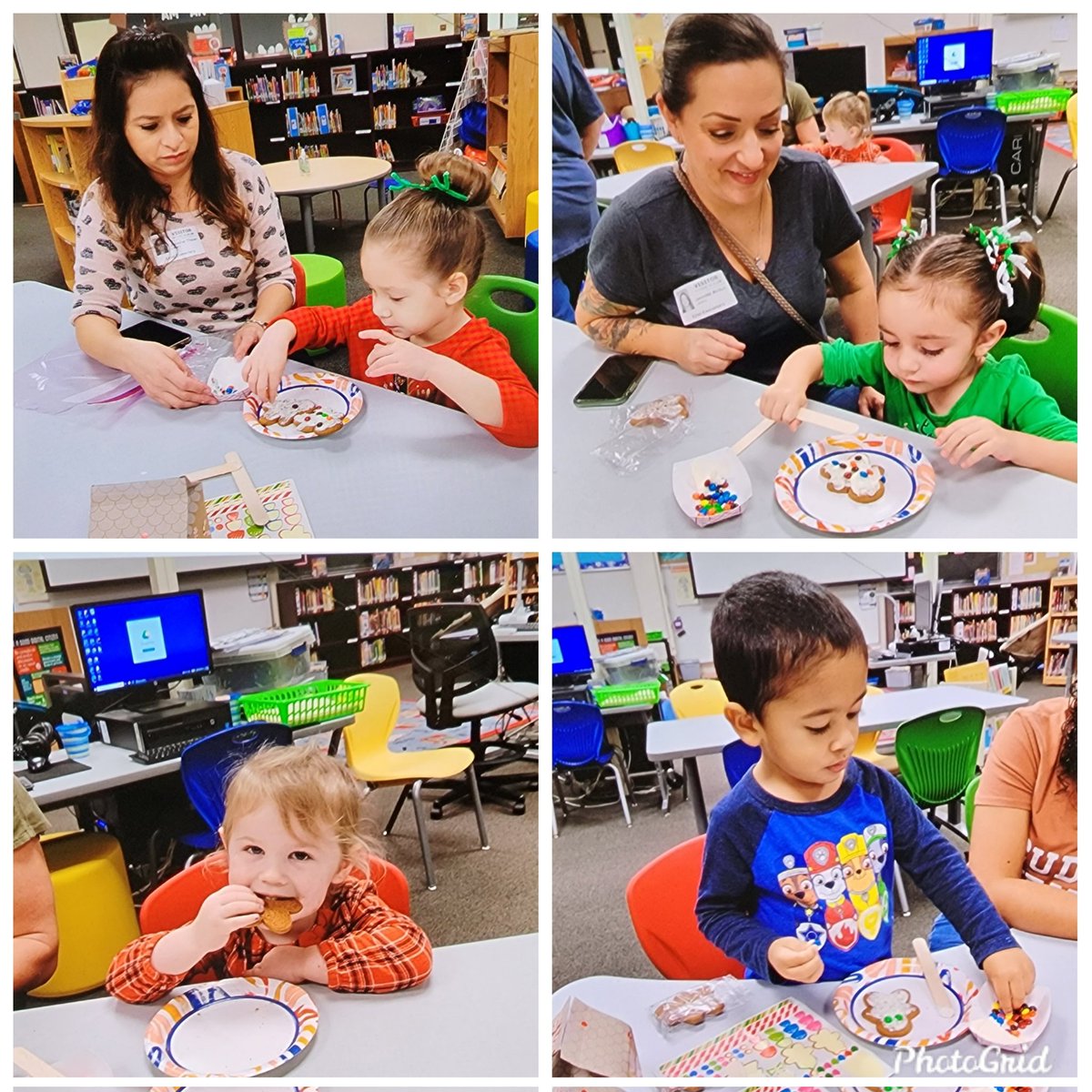 eaglelibrary1's tweet photo. Our Gingerbread Toddler Time was a lot of fun! @NISDElrod #earlyliteracy #gingerbreadfun https://t.co/u1rXCzzPGW