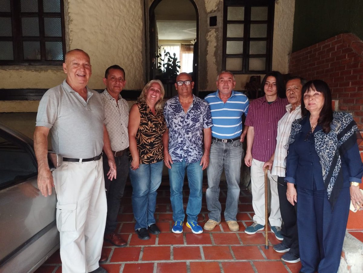 Instalación de la estructura de Vente en el municipio Campo Elías del estado Bolivariano de Mérida presidida por Freddy Machado y juramentaciòn de dicho Comando, por parte de la Dirección Estadal de Vente en los compañeros Anacelmira Urbina y José Torres, hoy 15-12-2022