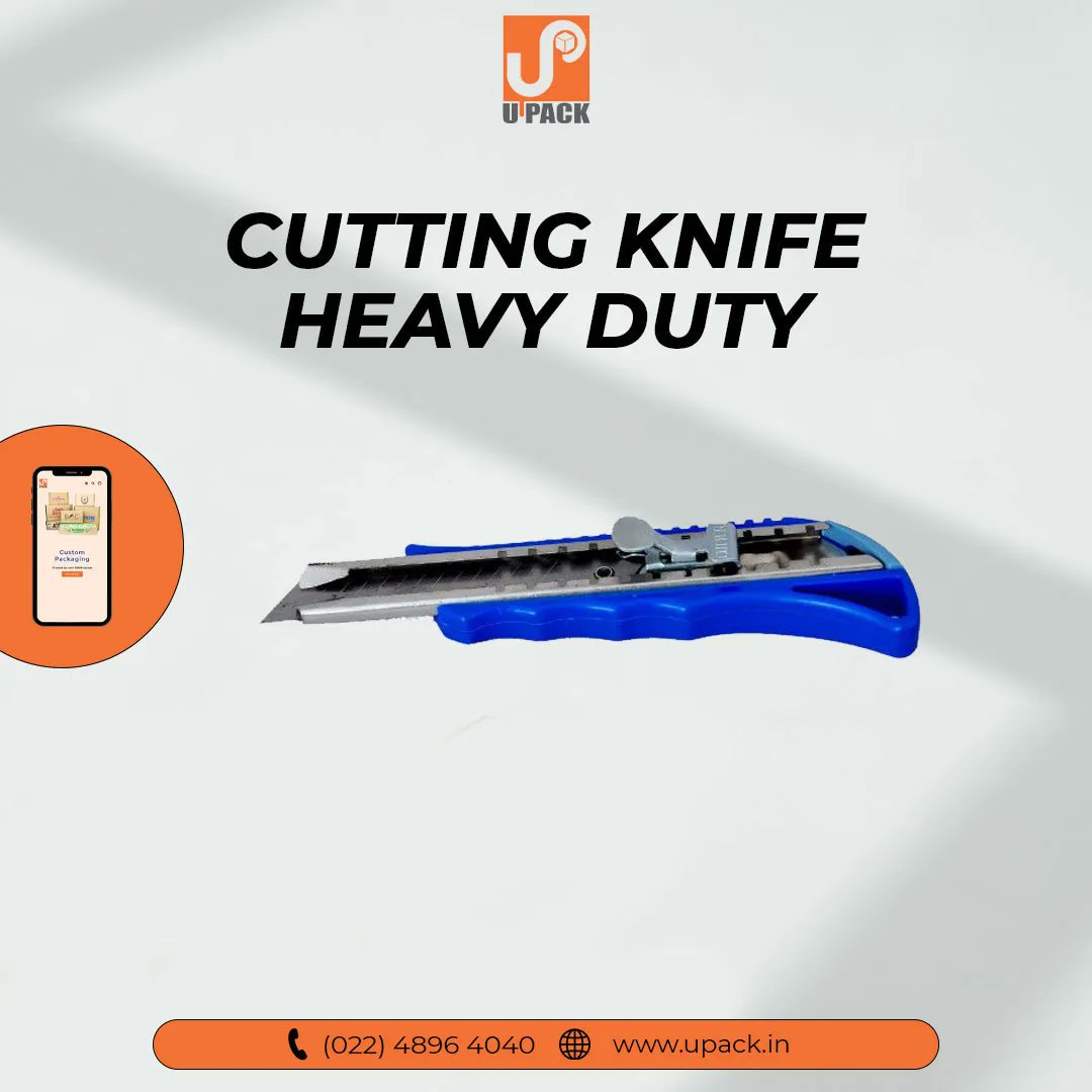 Upack_'s tweet image. Cutting Knife Heavy Duty
✧ Convenient size that fits in your pocket
✧ High quality, sharp cutter
✧ Disposable blade head. Easy-release button

Order now 🛒
Link in bio

#upack #recyclablebox #packaging #packagingdesign #branding #design #graphicdesign #box #printing
