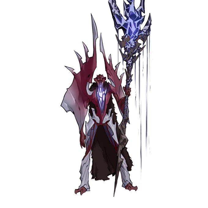 Legends of Runeterra Darkin Concept Art by Aron Elekes, he uploaded all of his work for the Darkin Saga  