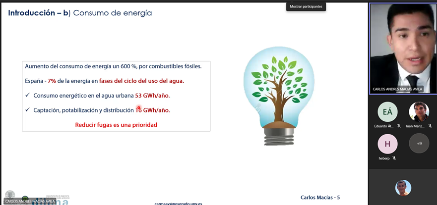 Enhorabuena a <a href="/macavi_25/">CARLOS ANDRÉS MACÍAS ÁVILA</a> por acabar sus estudios de doctorado en el programa de Ingeniería de Agua y Medioambiental <a href="/UPV/">Universitat Politècnica de València</a>, contribuyendo a mejorar la eficiencia en las redes presurizadas y evaluar los ODS