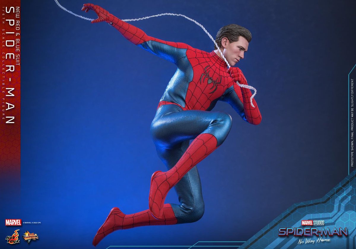 SpiderMan_Newz's tweet photo. 🚨| NEW LOOK AT SPIDER-MAN NO WAY HOME FINAL SWING SUIT FROM HOT TOYS!!! 🕷️🕸️ https://t.co/j7JSl5ZrDA
