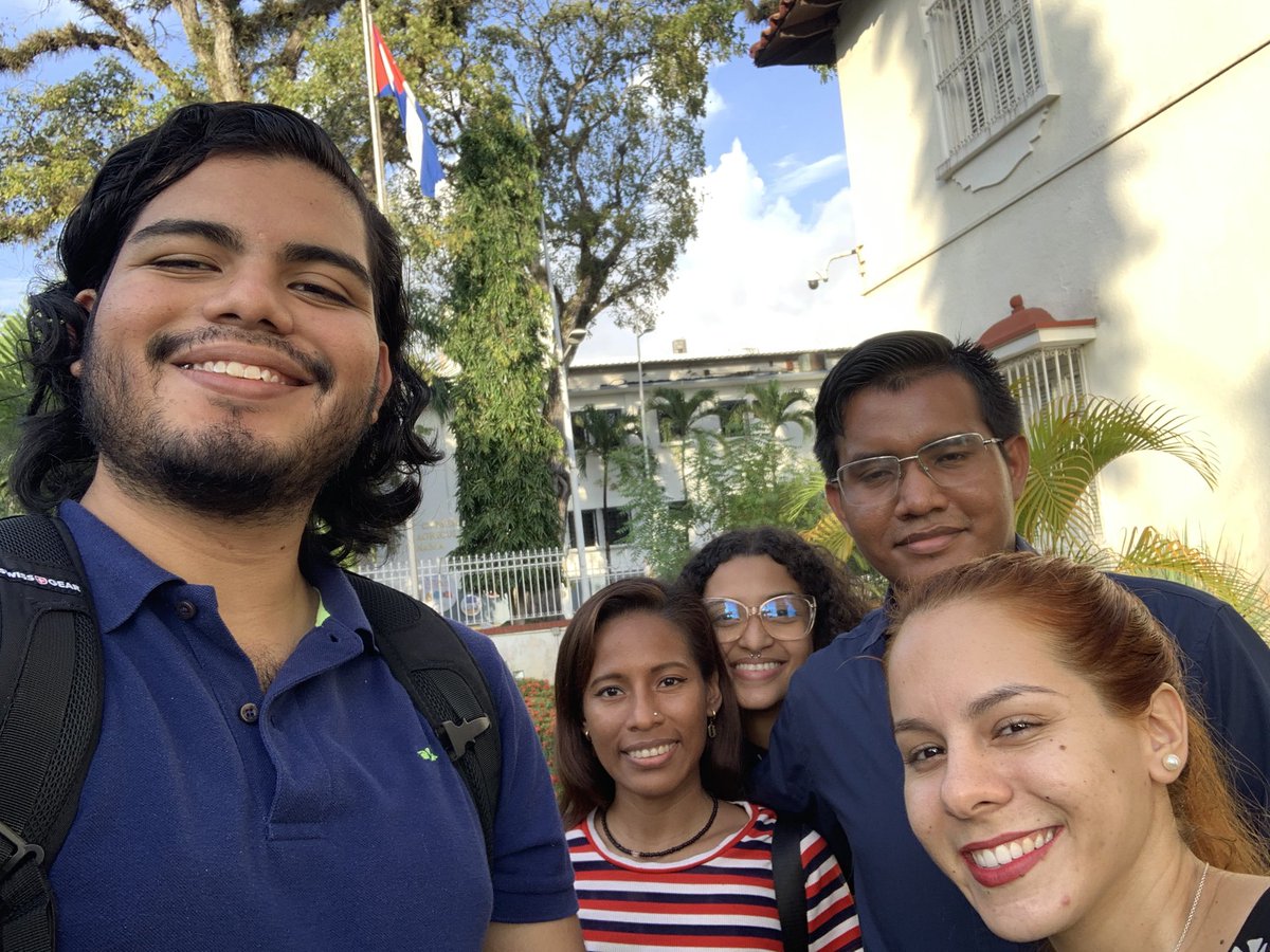 GenT_Universdad's tweet photo. En conjunto con distintas Organizaciones Estudiantiles de la Universidad de Panamá, sostuvimos una reunión con la Embajada de Cuba en Panamá donde conversamos sobre la participación de la delegación panameña en el #19CLAE.
#OtraAméricaSiEsPosible
#UnidosYEnResistencia https://t.co/6kw3O33SoM