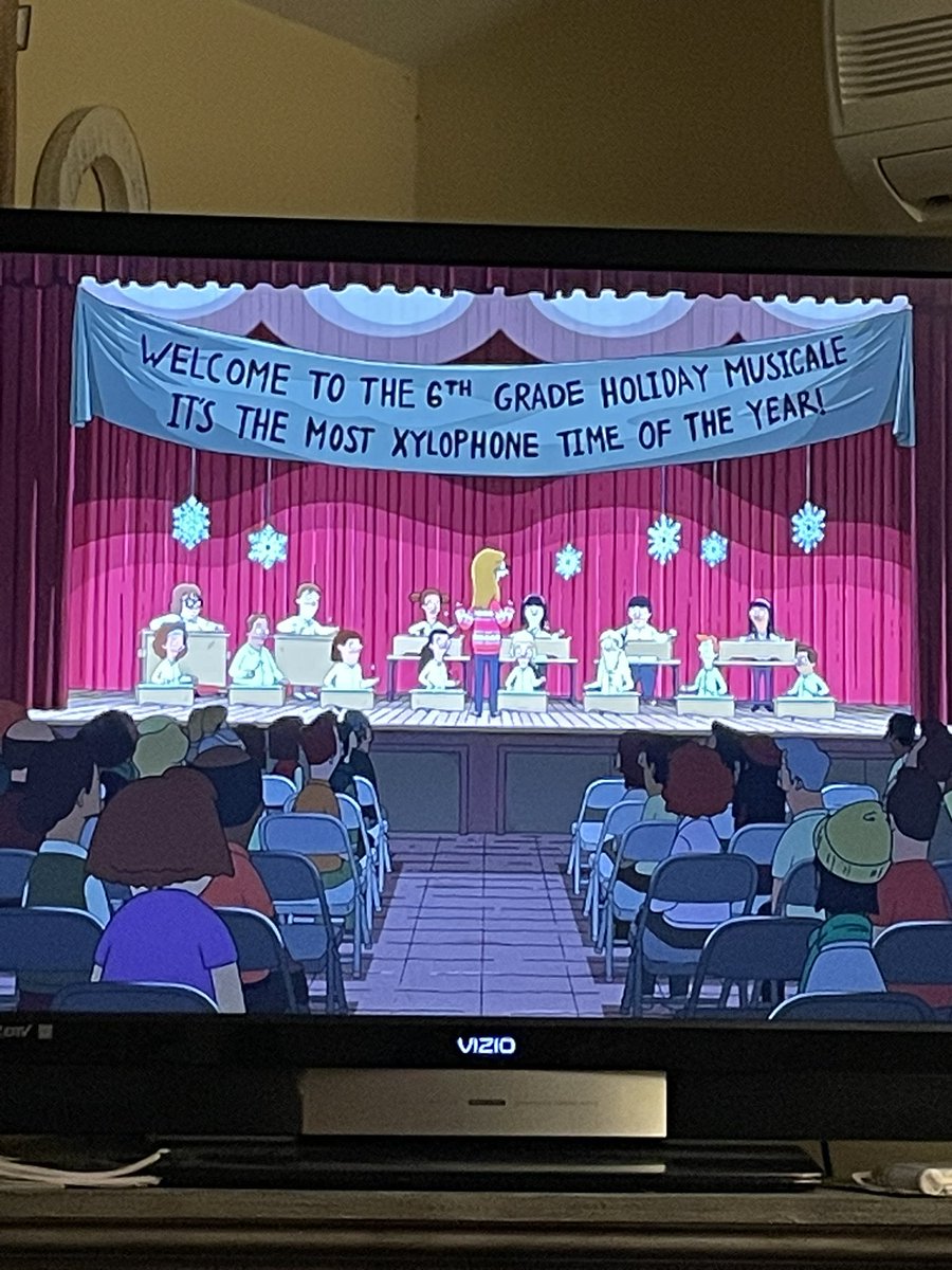 LOVING the mallet percussion representation in <a href="/BobsBurgersFOX/">Bob's Burgers</a> Us nerdy percussionists thank you! 🥁🎹