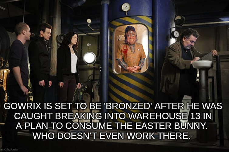 Lots47's tweet photo. #warehouse13 #gowrix @Gowrix1 https://t.co/UWoLwP0hQR
