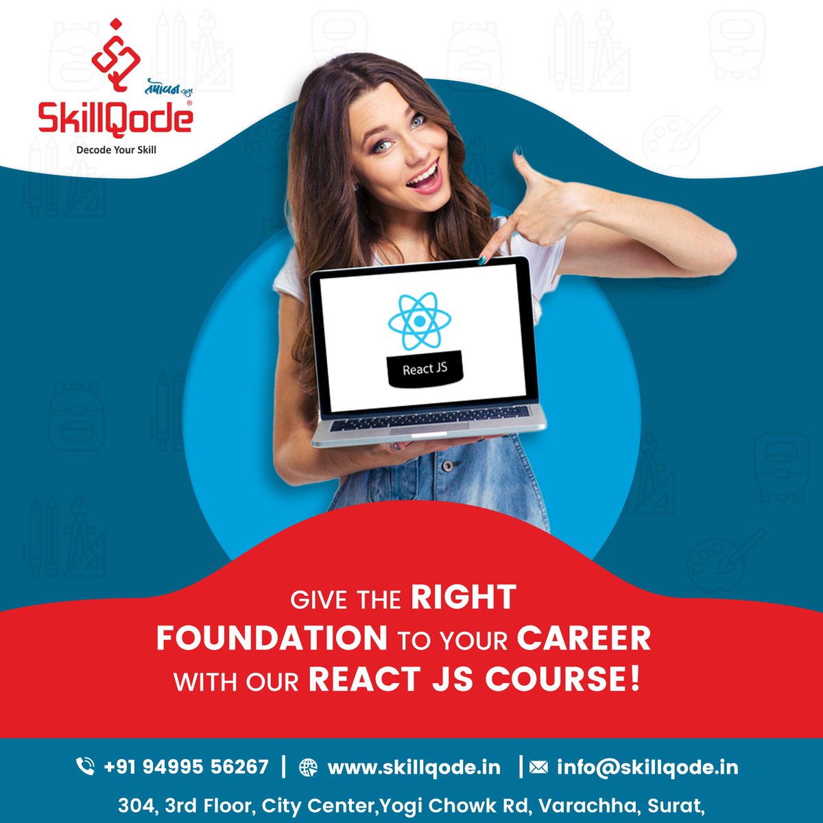 skillqode_in's tweet image. Angular JS is a full-featured framework that is incredibly popular among developers.
#angularjs #angularjscourse #careerinangularjs #angularjscoursecertification #careerinit #itcourses #itinstitute #skillqode.in #skillcodecourse #nashik #nashikcity