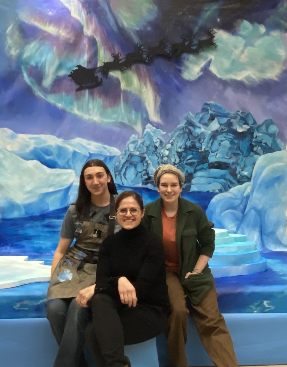 A beautiful art installation by Ms. Dokhani and her senior art students for Santa’s Breakfast.  Looking forward to celebrating the holidays with <a href="/SutherlandSec/">Sutherland Secondary</a> students and Family of Schools kindies in the morning.  <a href="/NVSD44/">School District 44</a>