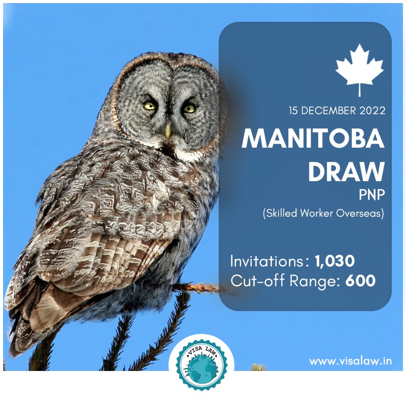 VisaLawFirm's tweet photo. Manitoba province held a new Expression of Interest Draw on 15 December 2022, inviting skilled workers overseas!🇨🇦
#manitobapnp #manitobaexpressentry #manitobadraw #pnp #expressentry #skilledworkerstream #canadapnp #canadapr #visalaw #immigrationinsights #visalawfirm https://t.co/ApecVbwRpJ