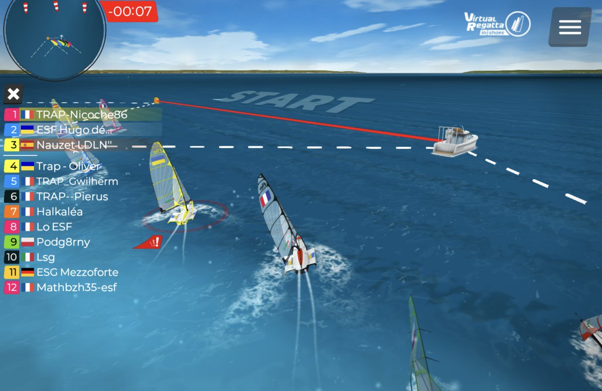 TRAP_Esailing's tweet photo. @EsailingFrance  Régate Internationale.
@sailranks : https://t.co/8YYGfRPb7Y
@VirtualRegatta #inshore #esailing https://t.co/2O1gEoPHh6