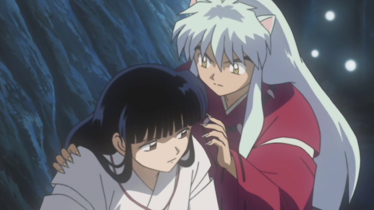 ShrineMaidenNet's tweet photo. Their mirrored expressions. #inkyo #kikyo #inuyasha #inukik https://t.co/d0nzWfqvYC