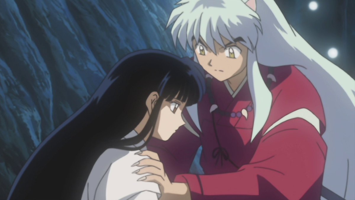 ShrineMaidenNet's tweet photo. Their mirrored expressions. #inkyo #kikyo #inuyasha #inukik https://t.co/d0nzWfqvYC