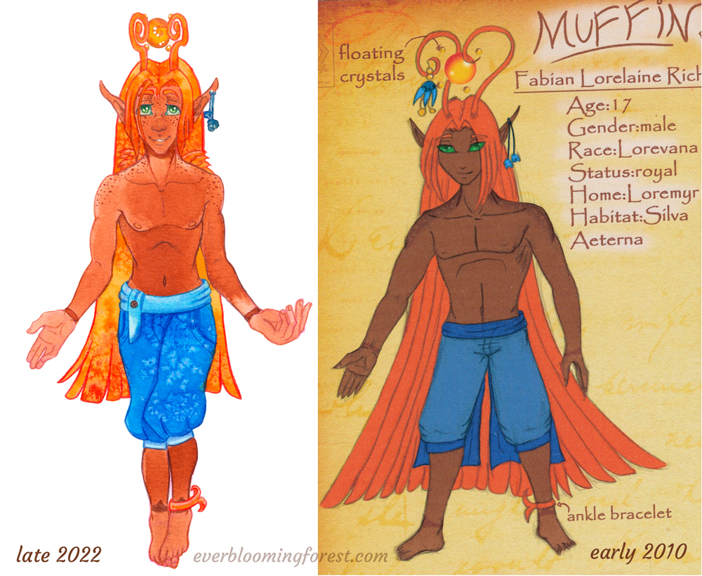 everbloomingsc's tweet photo. joining the #skillnottalent to prove to myself I did improve ^^; because my brain suggests otherwise all the time and I'm discouraged to draw. My main OC Muffin, also my oldest character (way back to 2008 lol) https://t.co/1CBVH0cygj