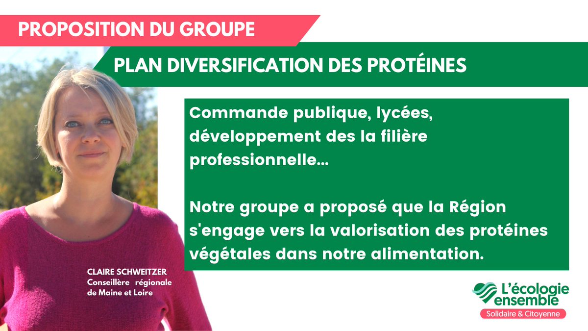 Pour atteindre nos objectifs climat, il faut davantage végétaliser notre alimentation :

Actuellement, 1/4 de notre impact carbone est lié à notre régime alimentaire trop carné. 🥩

#DirectPDL