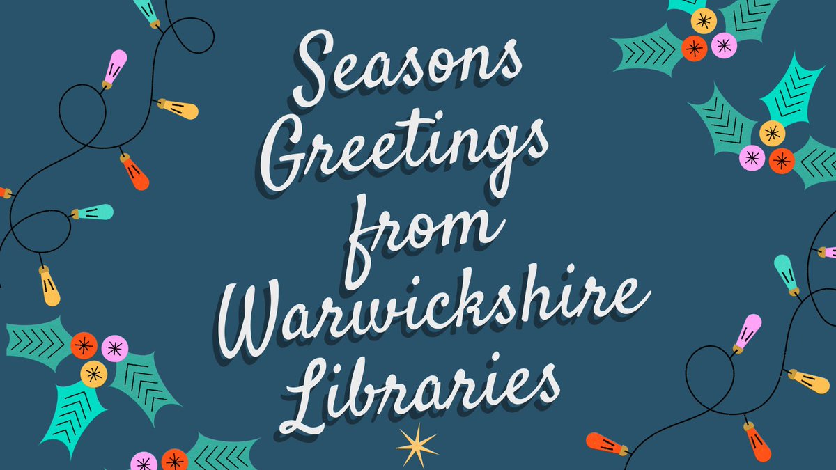 warkslibraries's tweet photo. We are waving goodbye to 2022 with our last newsletter of the year - https://t.co/RTFHXWyr81

If you are planning a visit during the holidays be sure to check local library opening times before you travel: https://t.co/XFYfwUQJxU https://t.co/HZkcalCAAb