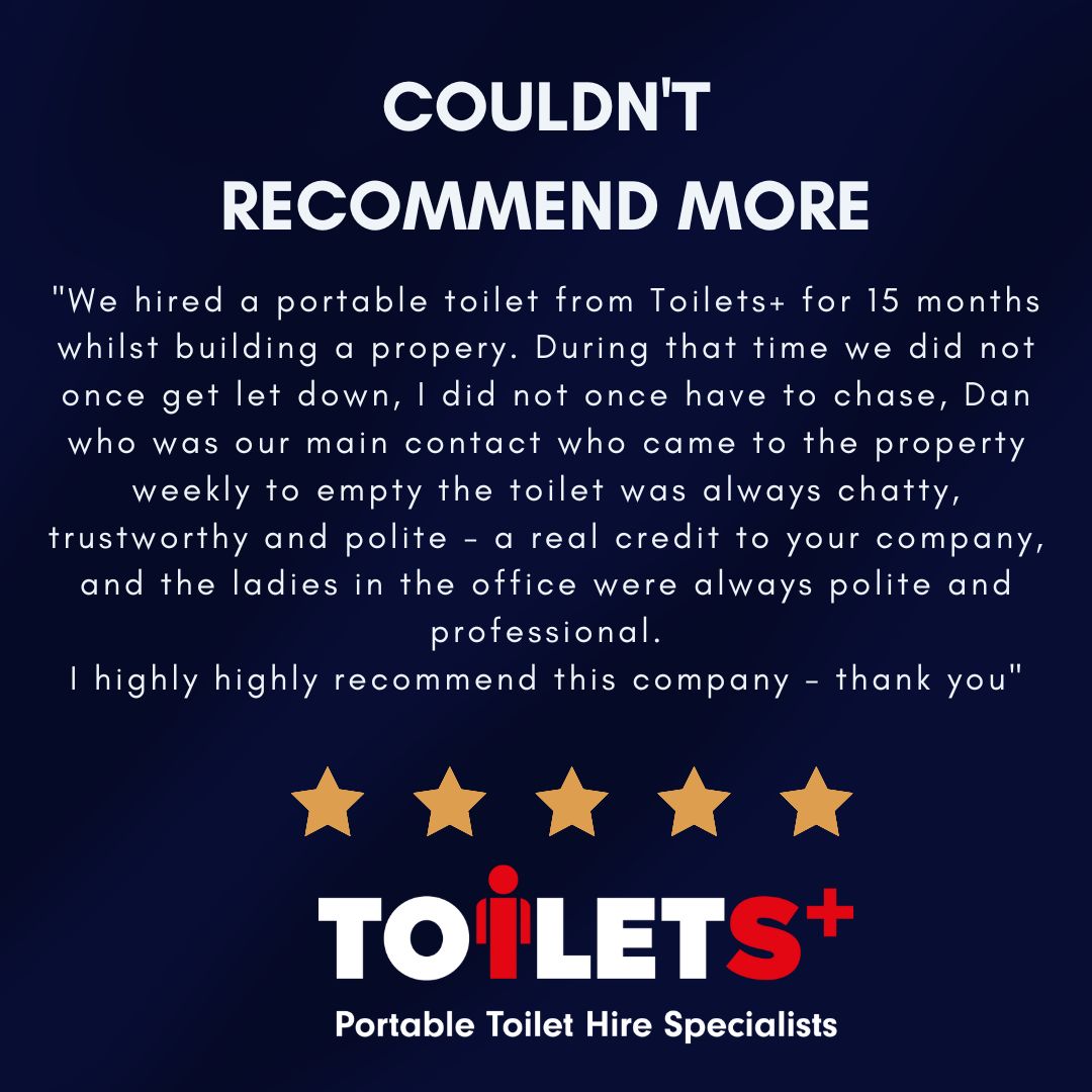 ToiletsPlus's tweet photo. We just love receiving reviews like this on Trustpilot from our customers.

#PortableToilets #ToiletsPlus #Reviews #5Stars #HappyCustomers #ToiletHire https://t.co/Sgzqr5N0Ha