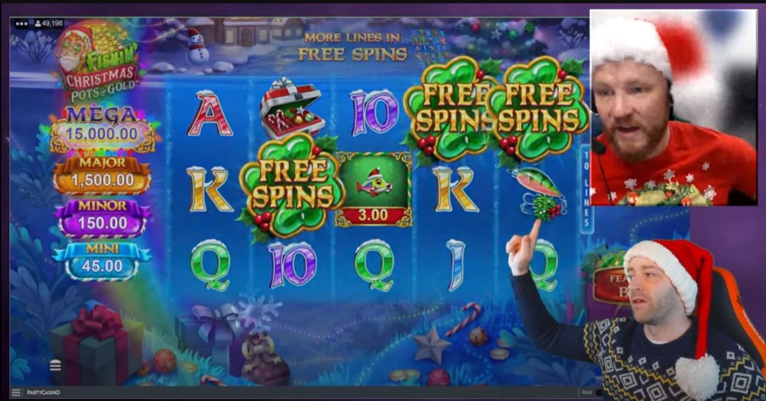 GameBurger_'s tweet photo. 🎉 Congrats Paul 🤩 You 'sleighed' this interview with Hideous Slots! 🎰
Take a look at the exclusive video stream featuring Fishin' Christmas Pots of Gold™ 🎣🎄☘️🎅

https://t.co/pB11nKBKsj

#Gameburger #hideousslots #onlinecasino #slot #igaming 🔞 https://t.co/3g4Mwr9BmA