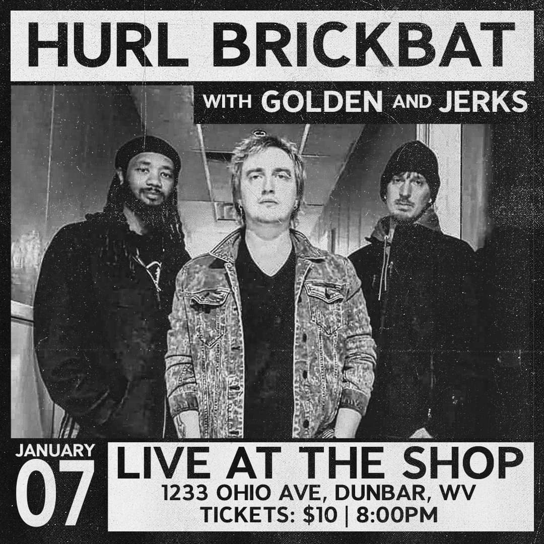 Salutations! This show is going to be rad. Don't miss it! <a href="/GOLDEN_wv/">GOLDEN</a>  #TwitterlessHurlBrickbat <a href="/LiveatTheShopWV/">Live at The Shop</a>