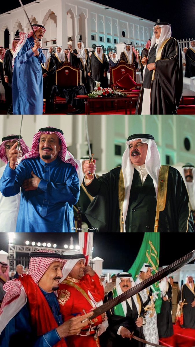#خادم_الحرمين_الشريفين وسمو #ولي_العهد يهنئان ملك مملكة البحرين بذكرى اليوم الوطني لبلاده.
#اليوم_الوطني_البحريني ❤️