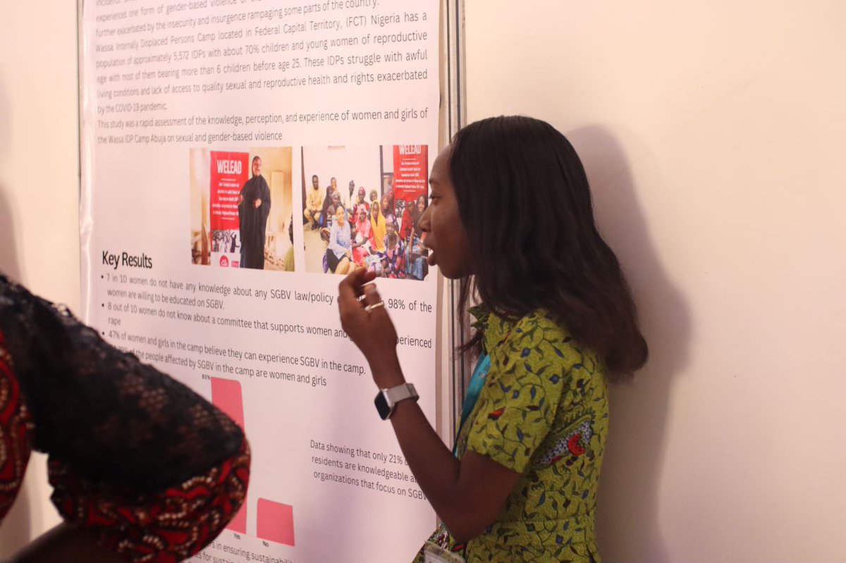 swag_initiative's tweet photo. It's the last day of the 7th Nigerian Family Planning Conference and we are glad to bring you updates. #NFPC2022
Happening now is our Welead Poster Presentation which highlights how SWAG Initiative is training women and girls on Sexual and Gender Based Violence...(1/2), https://t.co/QG6hvX5KLq