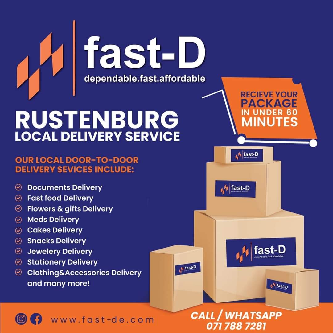 WE DELIVER WHAT YOU SELL
Your priorities are our priorities! 

As a business owner or a busy mom, or maybe both, your time is precious 
That's why Fast Delivery collects from you! So you can focus on the things that really matter, while we deliver your parcel from Point A to B.