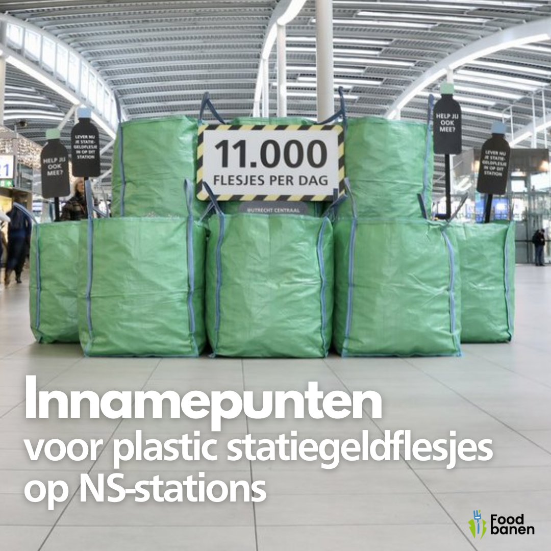 NS streeft samen met ProRail en het ministerie van Infrastructuur en Waterstaat naar afvalvrije stations in 2040. Een afvalvrij station is een station dat geen restafval kent en waar alles draait op herbruikbare grondstoffen. 

Lees het hele artikel: ow.ly/cwkZ50M30NI