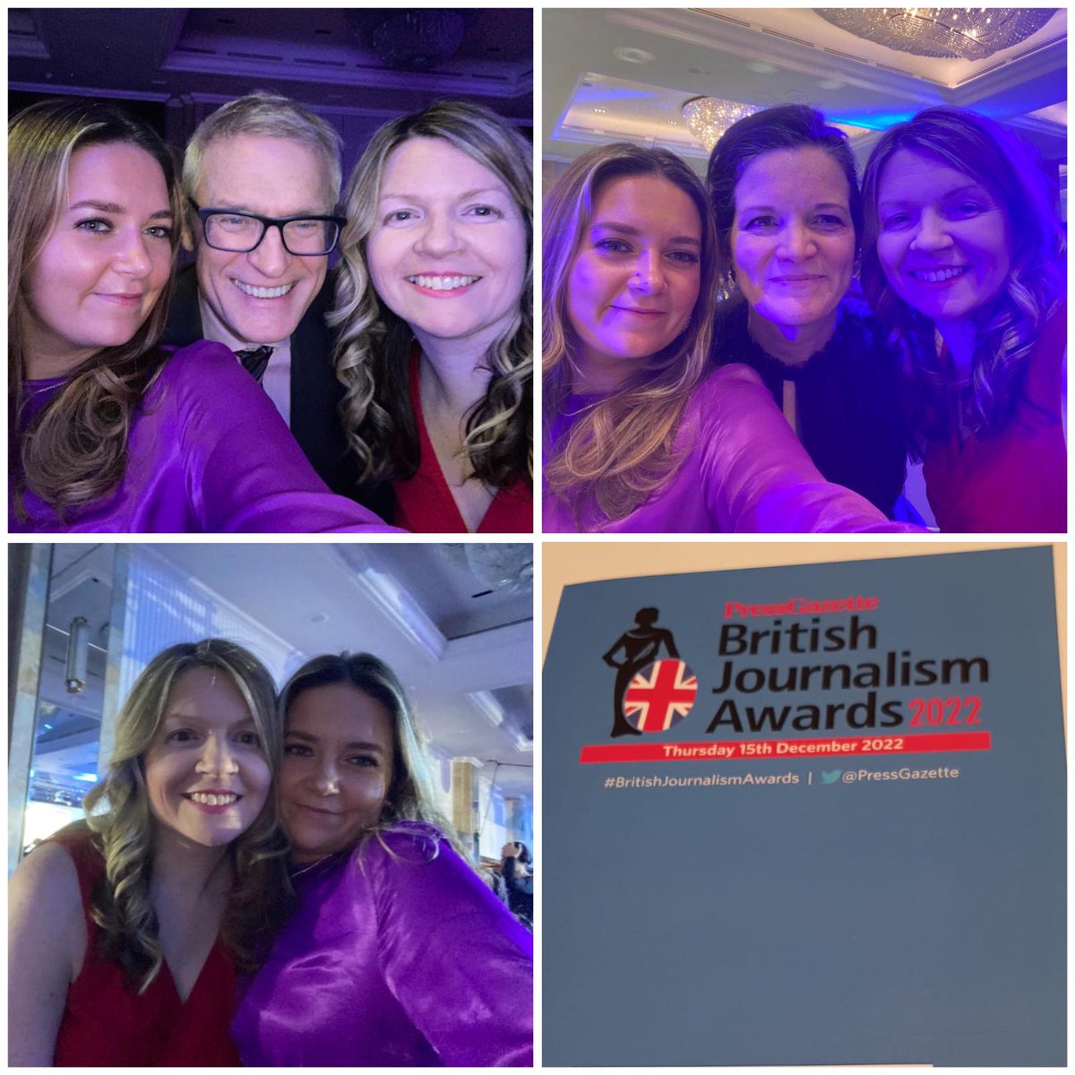 lizperkinsmedia's tweet photo. Great to meet #BJA2002 host @theJeremyVine and congratulate @PippaCrerar at the @pressgazette #BritishJournalismAwards Proud to be a finalist again for my #lawchanging #EndThisInjustice campaign to support #domesticabuse victims Congrats to @Daily_Express pal @BraegerEmily too https://t.co/vq9Gb4H5sJ