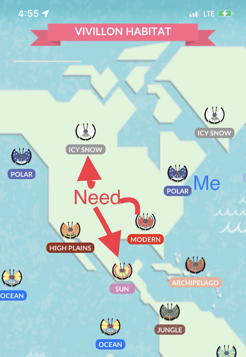 mdarket's tweet photo. Looking for Vivillon / Scatterbug? I’m Polar region and need everything but Elegant. Add me as a friend! 
6347 6151 7165
#pokemongo #PokemonGOfriend #pokemongofriendcode #PokemonGoFriendCodes https://t.co/RZT3GGQrSB