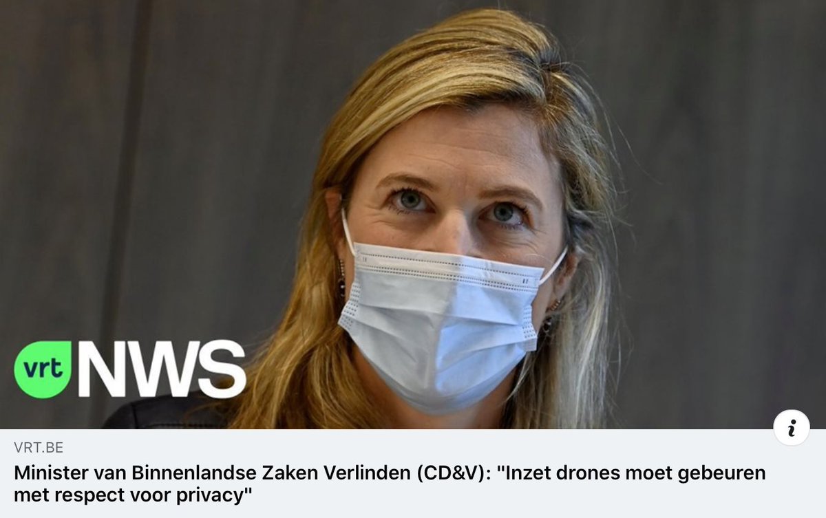 dirktheuns's tweet photo. 16 dec 2020. Drones om burgers te betrappen met "respect voor privacy", en 15 dagen jail voor bejaarden die het wagen naar buiten te gaan. Het beleid en zijn trawanten, ze zijn er nog steeds. https://t.co/Eu2qCGiEwc