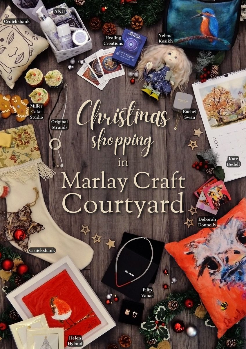 cathmartingreen's tweet photo. Still have gifts to buy for Christmas? 🤗 

Consider Marlay Craft Courtyard for beautiful, bespoke pieces created by some of the best artists and craftspeople in Dublin. 

+ a walk around Marlay is such a Christmassy treat 🎄⛄️❄️🎁 https://t.co/A4HMTCNfR1