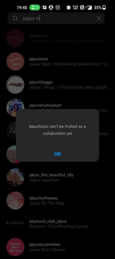 Jaipurbuzz21's tweet photo. Need urgent assistance for a technical glitch I’m facing on Instagram since last 15 days I’m not able to collaborate on any post/reel, after repetitive complaints no solution has been provided yet. @instagram @Meta @InstagramComms https://t.co/xpttikNINt