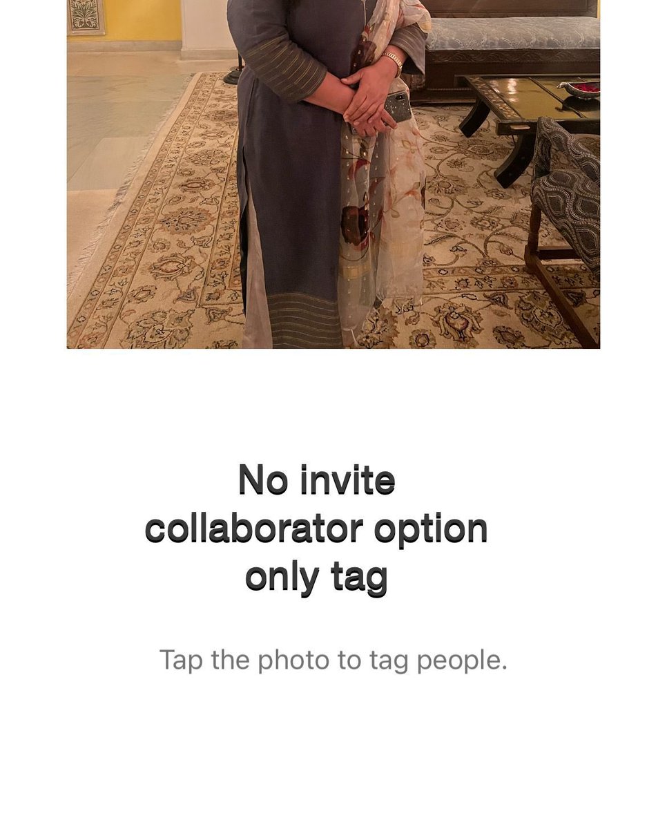 Jaipurbuzz21's tweet photo. Need urgent assistance for a technical glitch I’m facing on Instagram since last 15 days I’m not able to collaborate on any post/reel, after repetitive complaints no solution has been provided yet. @instagram @Meta @InstagramComms https://t.co/xpttikNINt