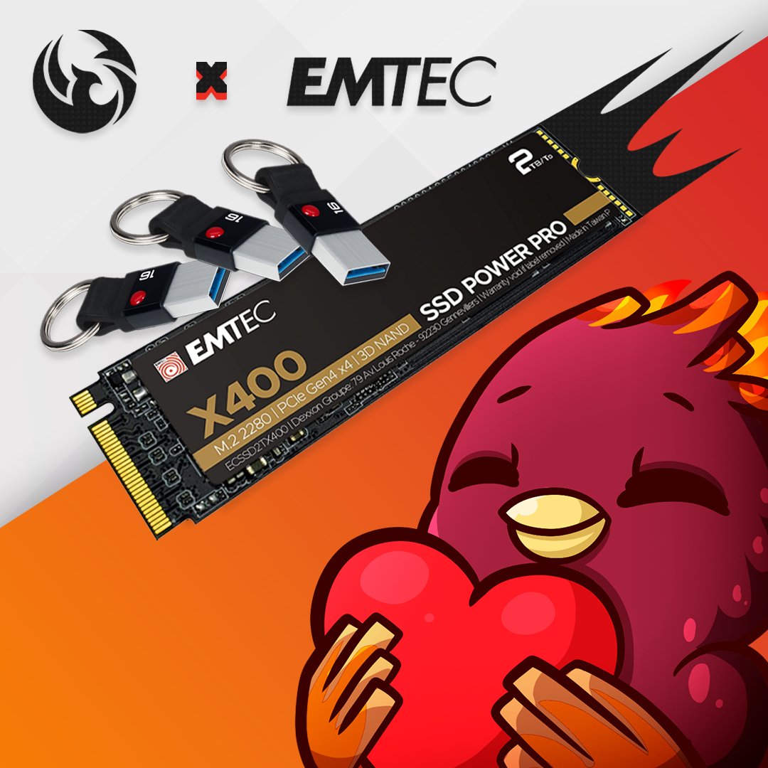 🎁 Semper Winter Giveaway

Zusammen mit EMTEC verlosen wir bis zum 6. Januar eine 2 TB SSD und drei 32GB USB Sticks an euch

✏️Zur Teilnahme: 
gheed.com/giveaways/g-6O…

💥EMTEC: 
instagram.com/emtec.official

Viel Glück 🥰🎁

#Giveaway #Gewinnspiel #Werbung