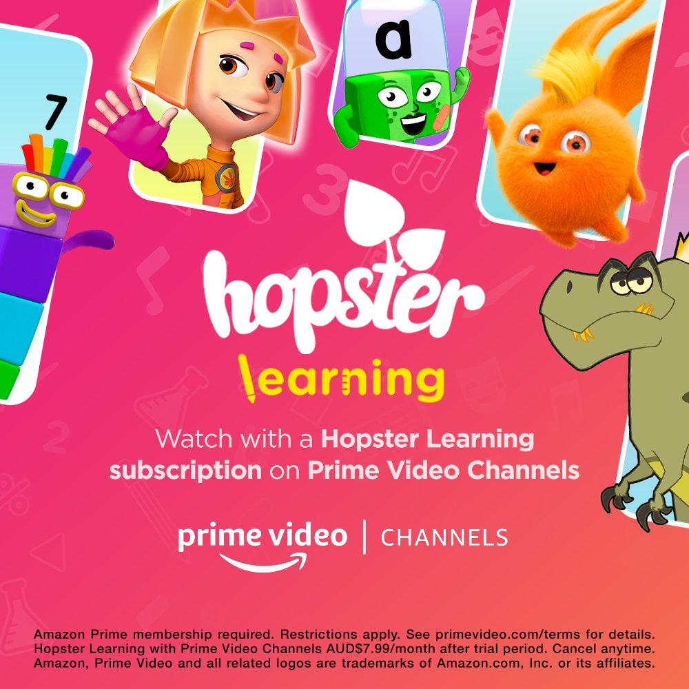 Hopster (@hopstertv) on Twitter photo G'day Hopster fans! Our preschool entertainment & learning channel is now available on #Amazon Prime Video Channels in #Australia! 🇦🇺🦘🎉
Find out more: sandboxandco.com/press/13122022…
<a href="/PrimeVideoAUNZ/">Prime Video AU/NZ</a> #AmazonPrimeVideo G'day Hopster fans! Our preschool entertainment & learning channel is now available on #Amazon Prime Video Channels in #Australia! 🇦🇺🦘🎉
Find out more: sandboxandco.com/press/13122022…
<a href="/PrimeVideoAUNZ/">Prime Video AU/NZ</a> #AmazonPrimeVideo