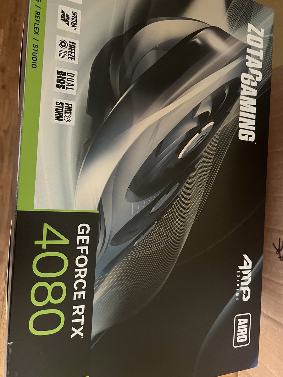 AGMediaTv's tweet photo. Finally upgrading my Gtx 1080 she been good to me over the years but it's time to retire you, just waiting on that new PSU to arrive  #AgUniverse #pcgaming #pcmasterrace https://t.co/HI9k7tNPhq