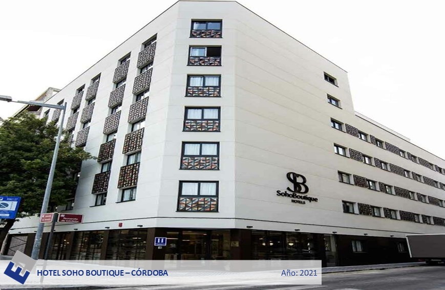 EuroAlglass's tweet photo. [HOTEL SOHO BOUTIQUE] 🔷
Situado en pleno centro de Córdoba, esta obra se ha llevado a cabo con la constructora AREA.
Hemos realizado la instalación de carpinterías de aluminio de la firma CORTIZO, junto con los acristalamientos.
#aluminio #vidrio #hotel #Córdoba https://t.co/Afwm9wogkG